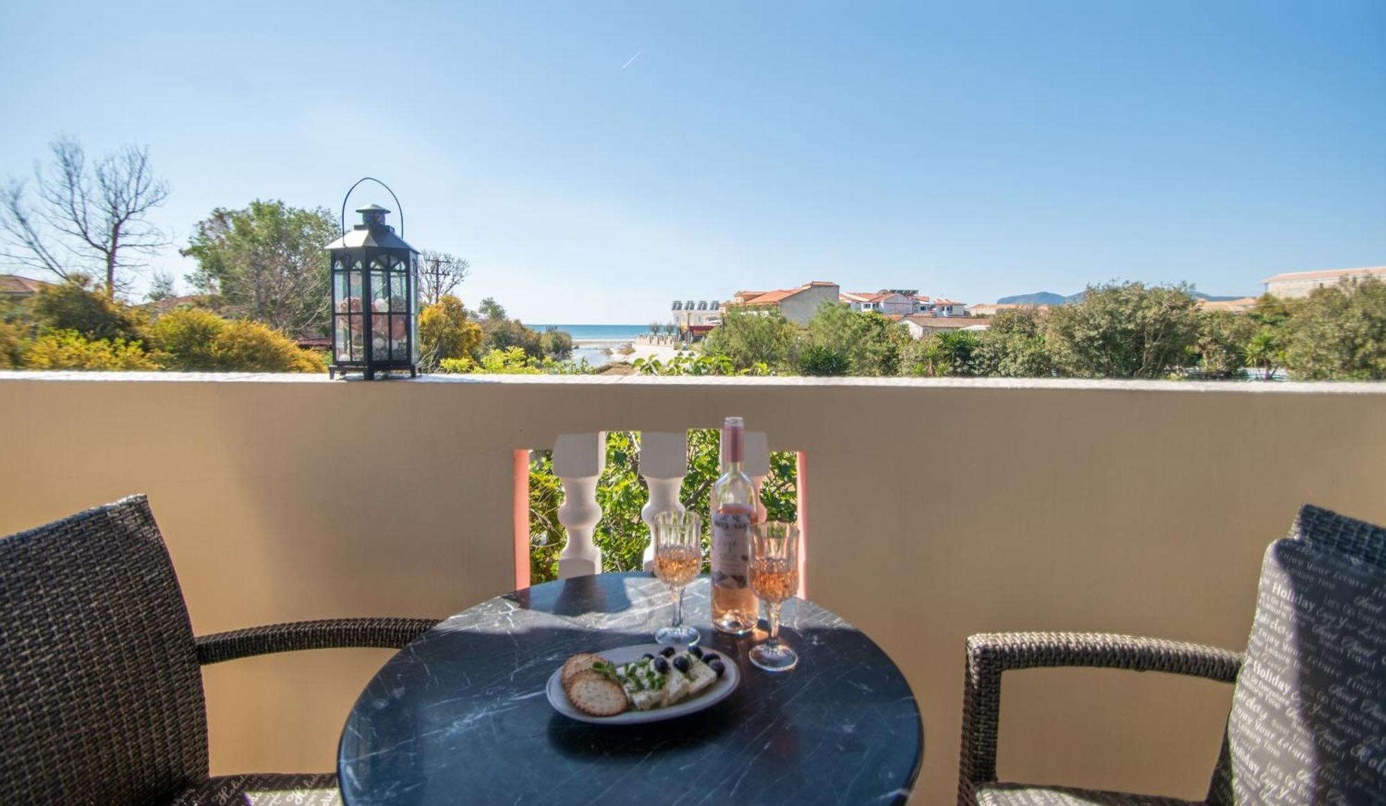 Zefiros By Sea Apartment Laganas Luaran gambar