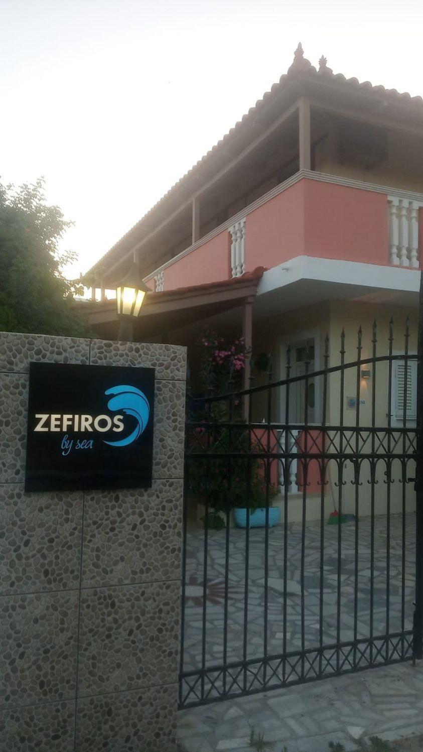 Zefiros By Sea Apartment Laganas Luaran gambar