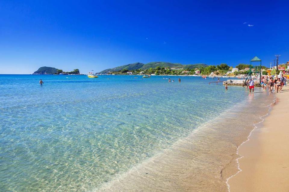 Zefiros By Sea Apartment Laganas Luaran gambar